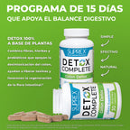 Detox Complete SUPREX, frasco y presentación del producto