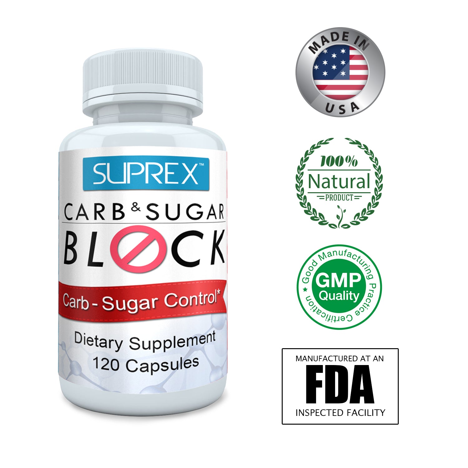 Carb &amp; Sugar Block